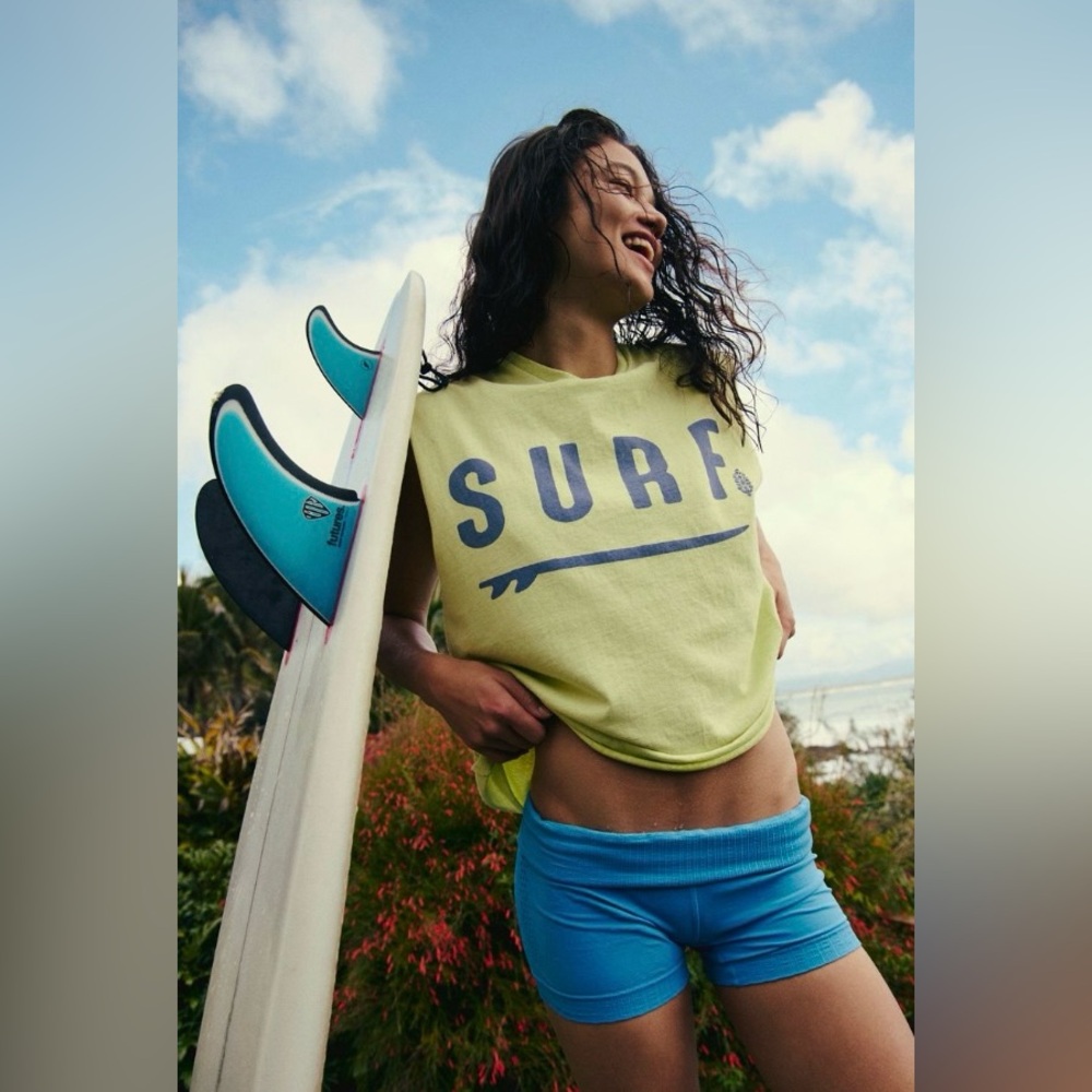 Free People Movement ~ SURF ~ Graphic Tank ~     **NWT**  Size ~ XS